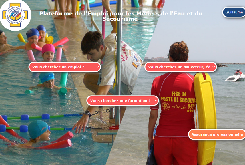 Plateforme de l'emploi pour les métiers de l'eau et du Secourisme